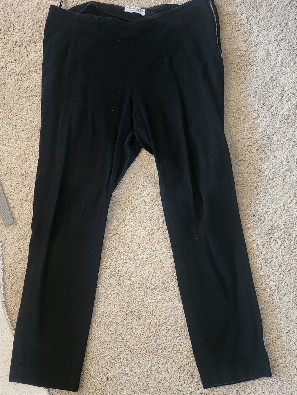 Women's Black  Ankle length trousers